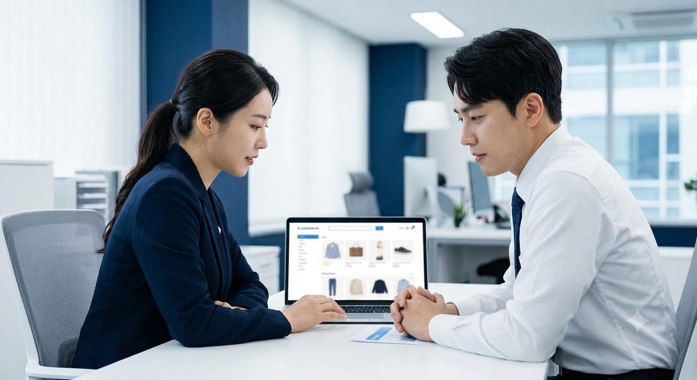 B2B 폐쇄몰 물류 배송 담당자